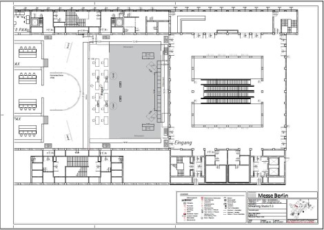 Messe Berlin Studio Plan