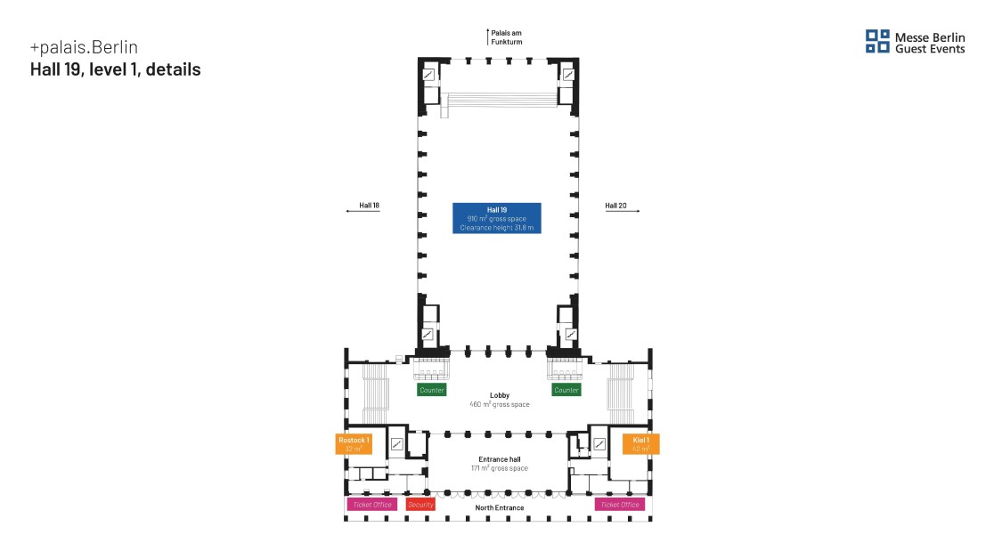 +palais.Berlin Hall 19 Level 1 details