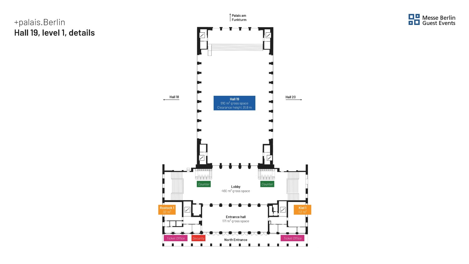+palais.Berlin Hall 19 Level 1 details