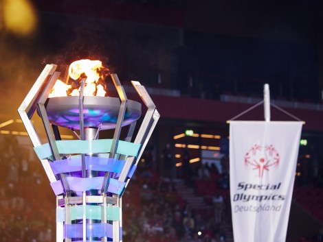 Pokal und Wimpel für die Gewinner