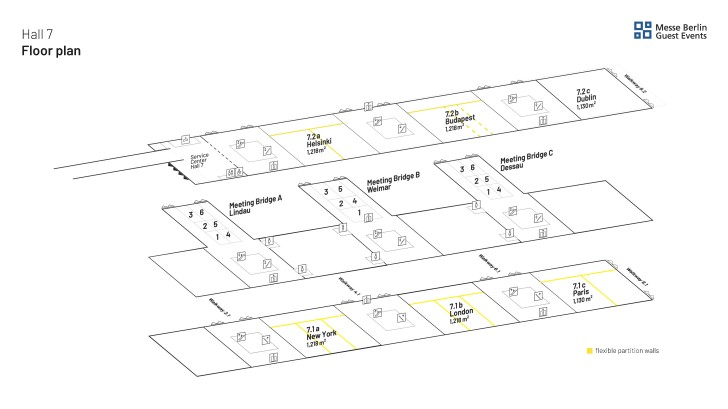 Hall 7 Floor plan 