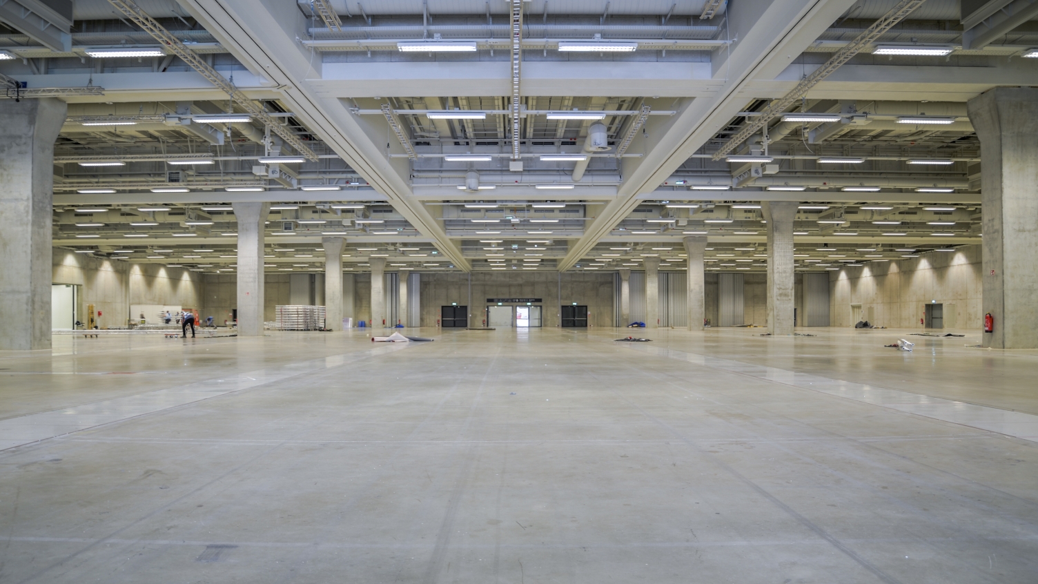 Hall A empty