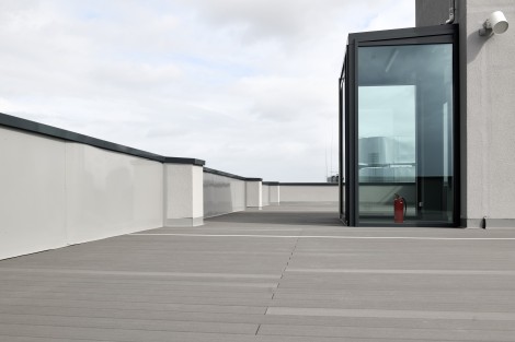 Rooftop terrace