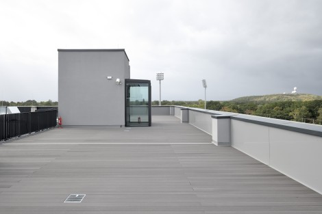 Rooftop terrace