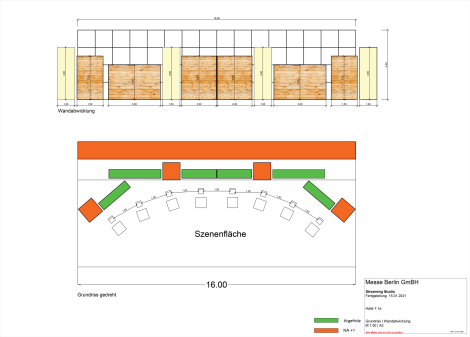 Messe Berlin Studio Plan